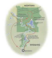 Yellowstone Map